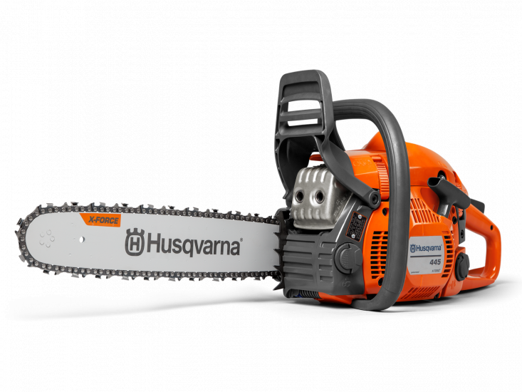 Benzinsäge Husqvarna 445 II - zum Schließen ins Bild klicken